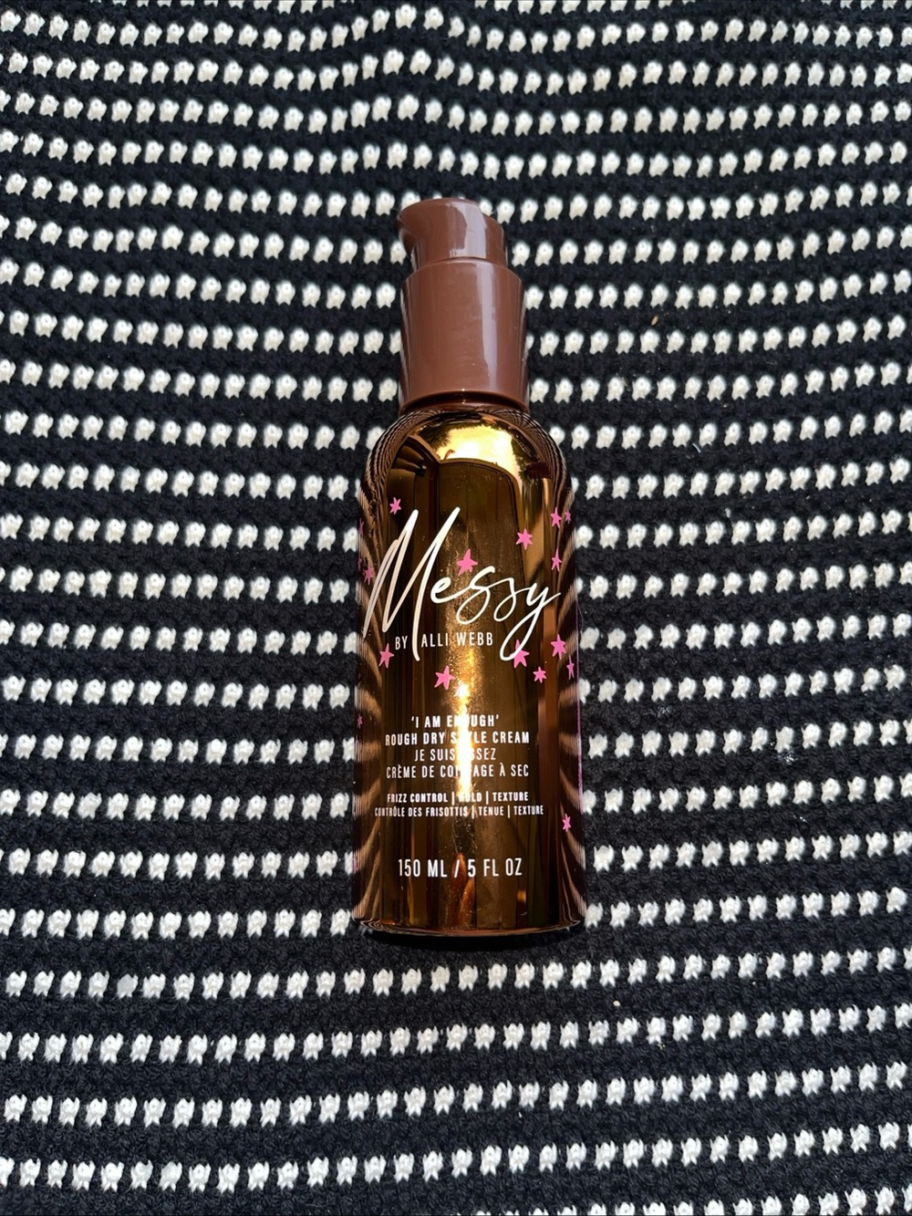 Messy By Alli Webb “I Am Enough” Rough Dry Style Cream 5 Oz NEW